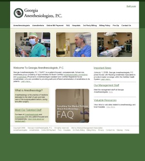 Georgia Anesthesiologists, P.C., Anesthesiology